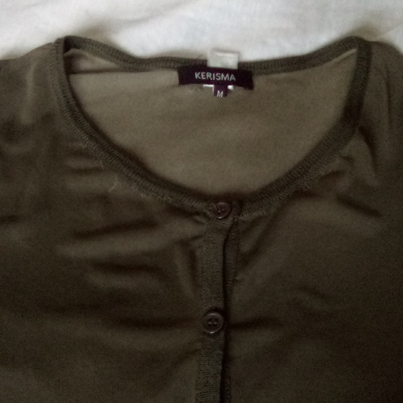 Kerisma Tops - Dark Green Kerisma Top